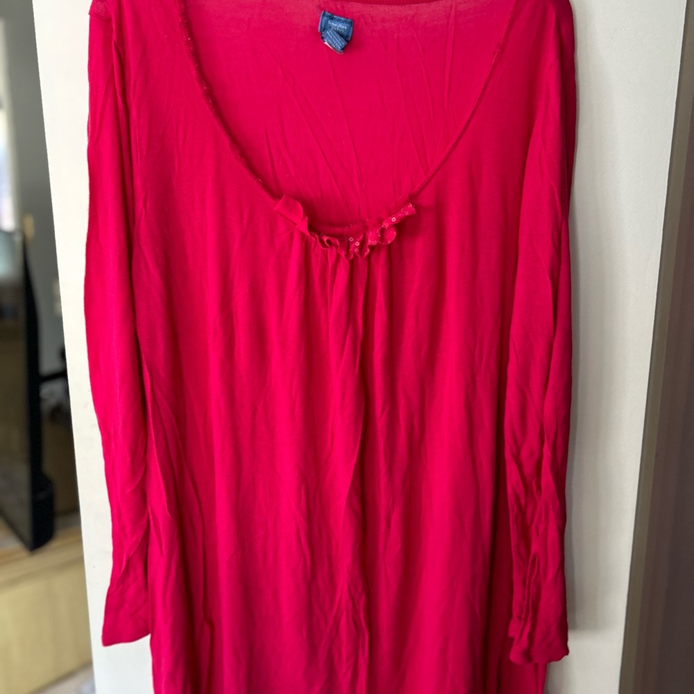 Simply Vera Vera Wang Long pink nightgown